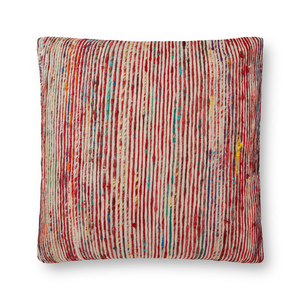 Red / Multi Pillow - Aerial Image