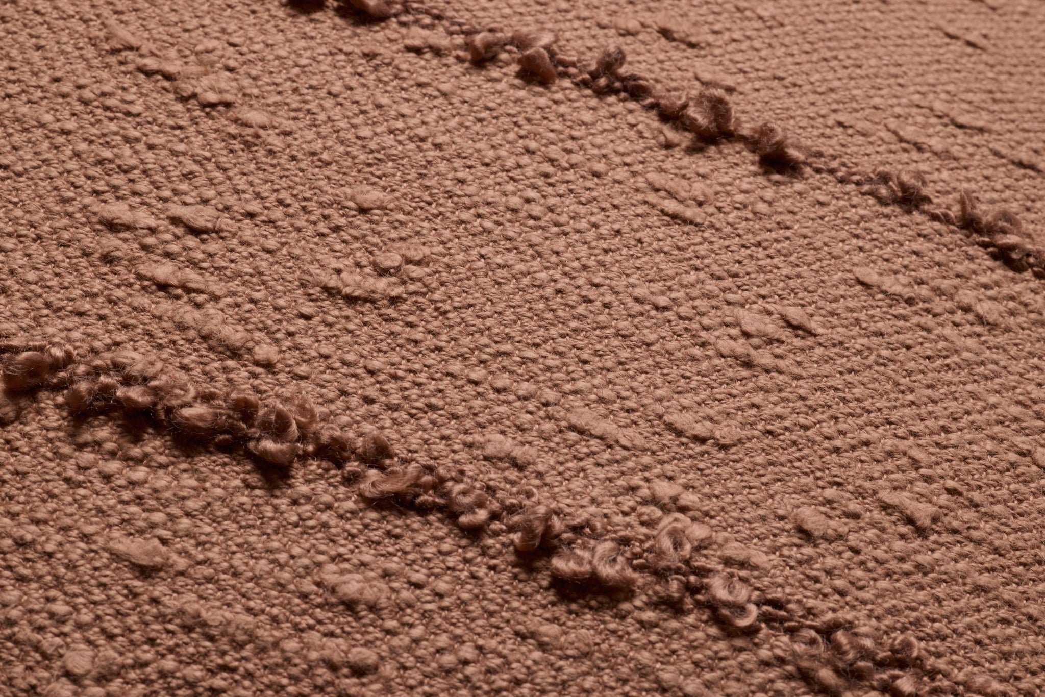 Rustic Brown Pillow - Macro Detail (H)