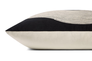 Black / Natural Pillow - Rug Corner (H)
