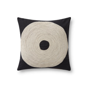 Black / Natural Pillow - Aerial Image