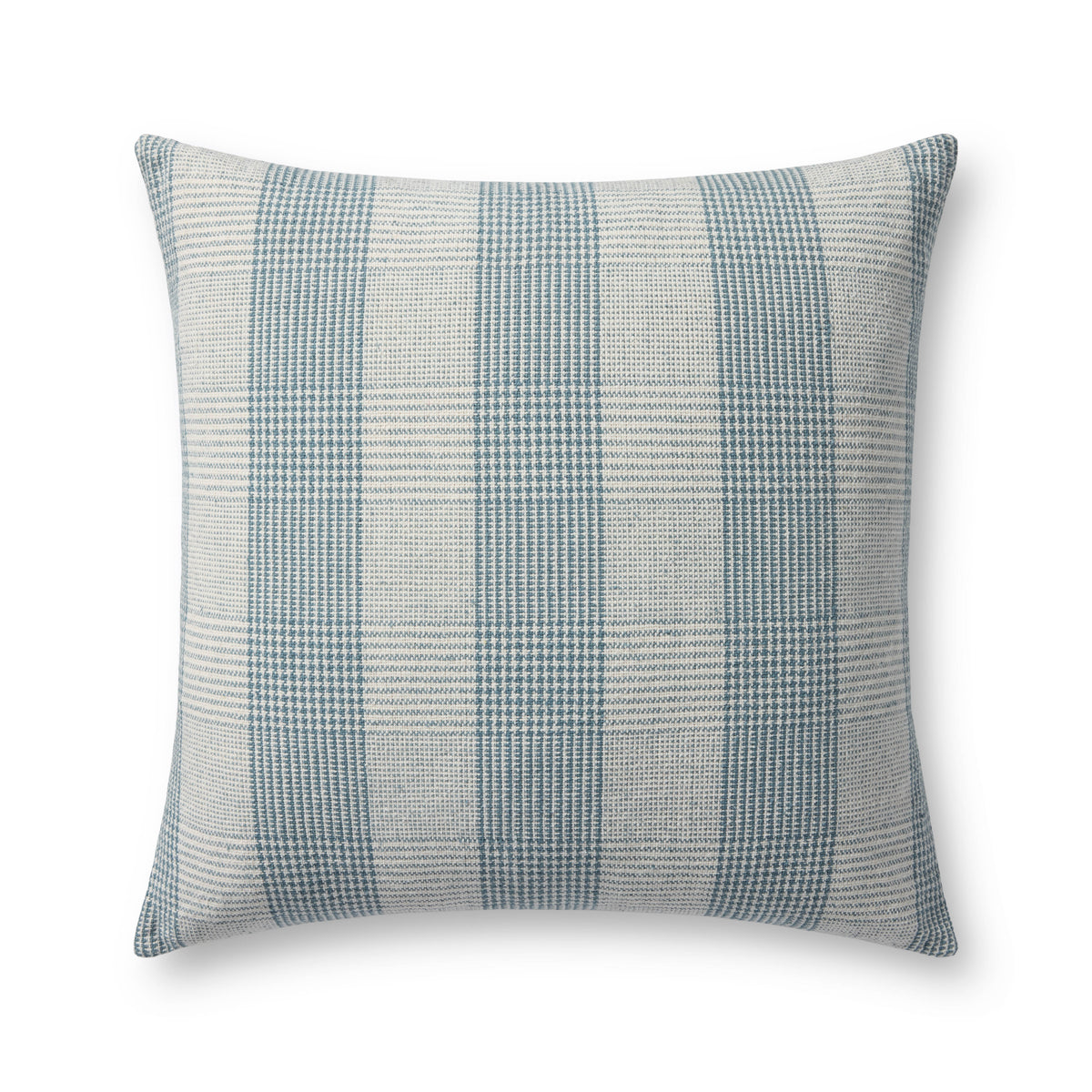 Auggie Blue / White Pillow - Aerial Image