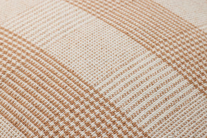 Auggie Orange / White Pillow - Macro Detail (H)