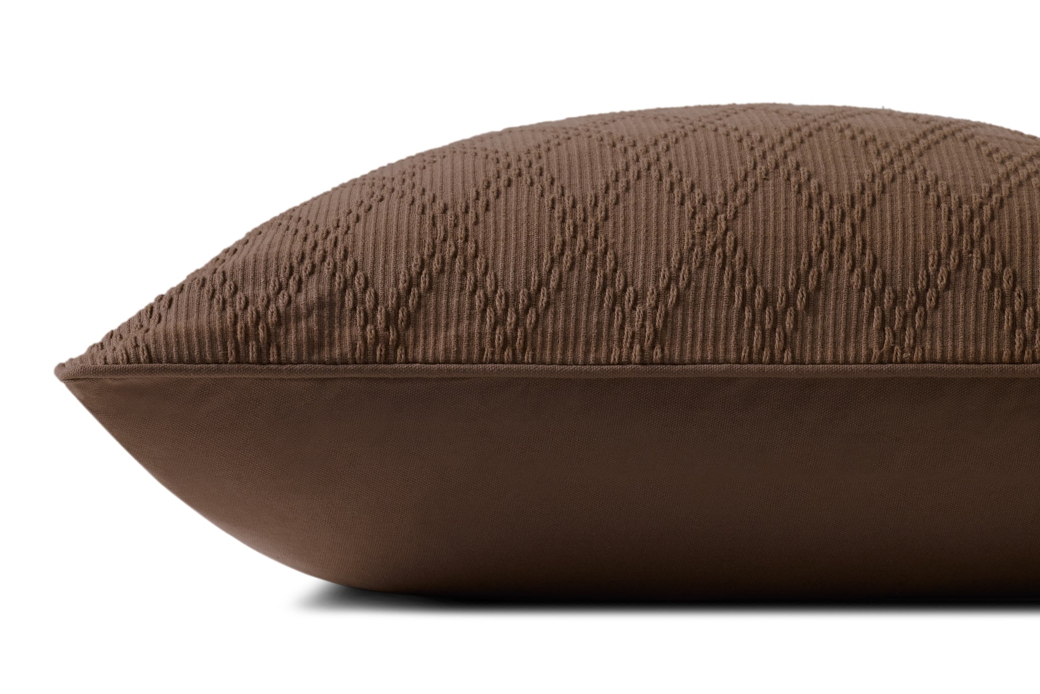 Cary Brown Pillow - Organic Detail (H)