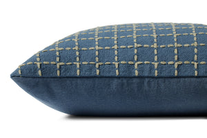 Blue / Green Pillow - Rug Corner (H)
