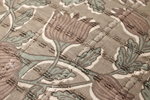 Taupe / Rose Pillow - Macro Detail (H)