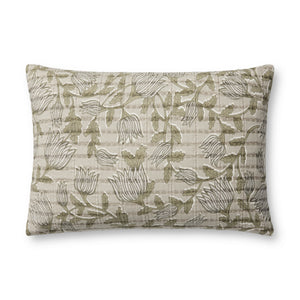 Natural / Sage Pillow - Aerial Image