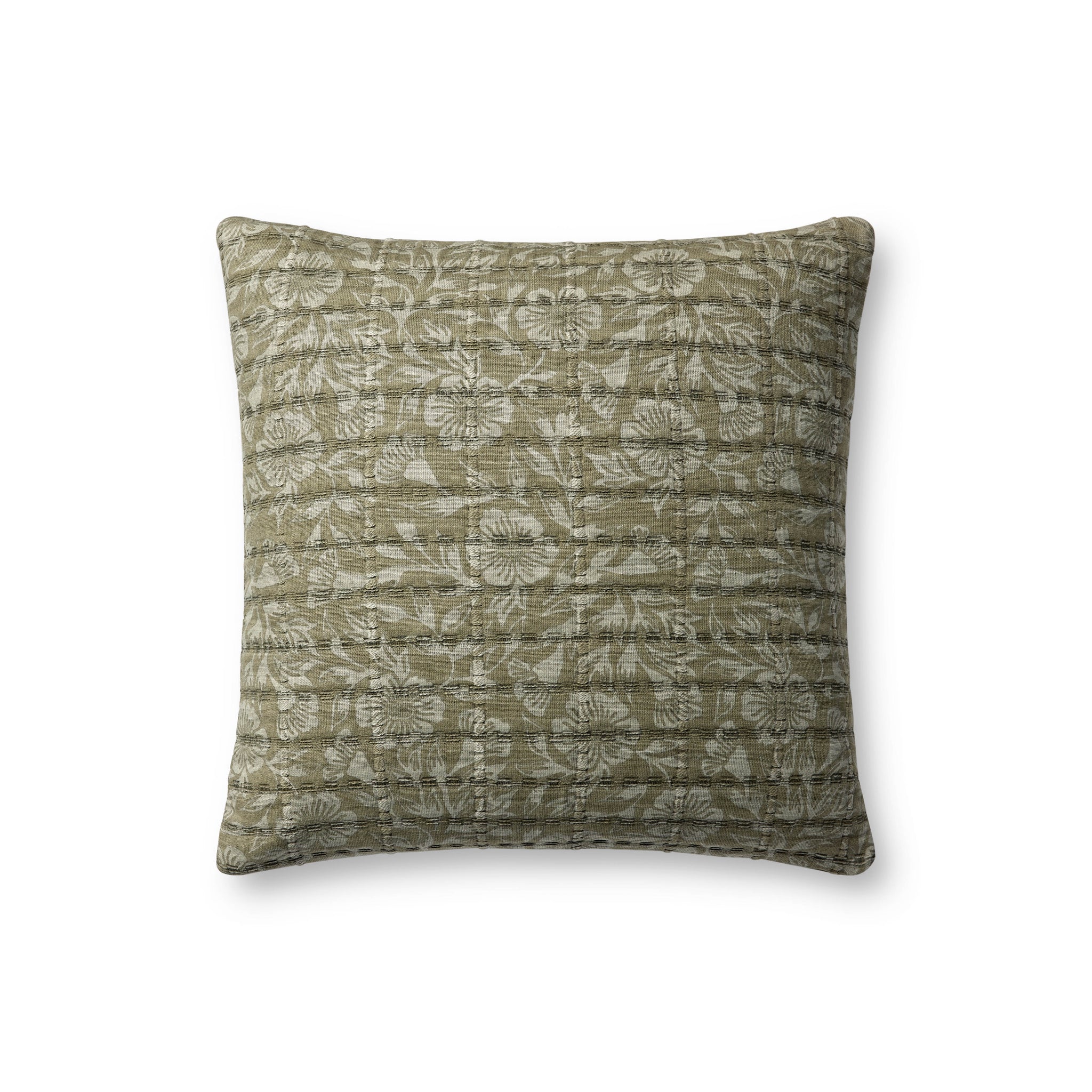 Green / Grey Pillow - Aerial Image