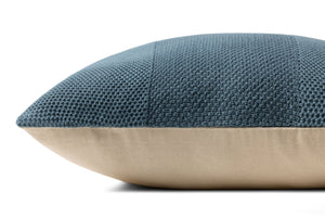 Blue Pillow - Rug Corner (H)