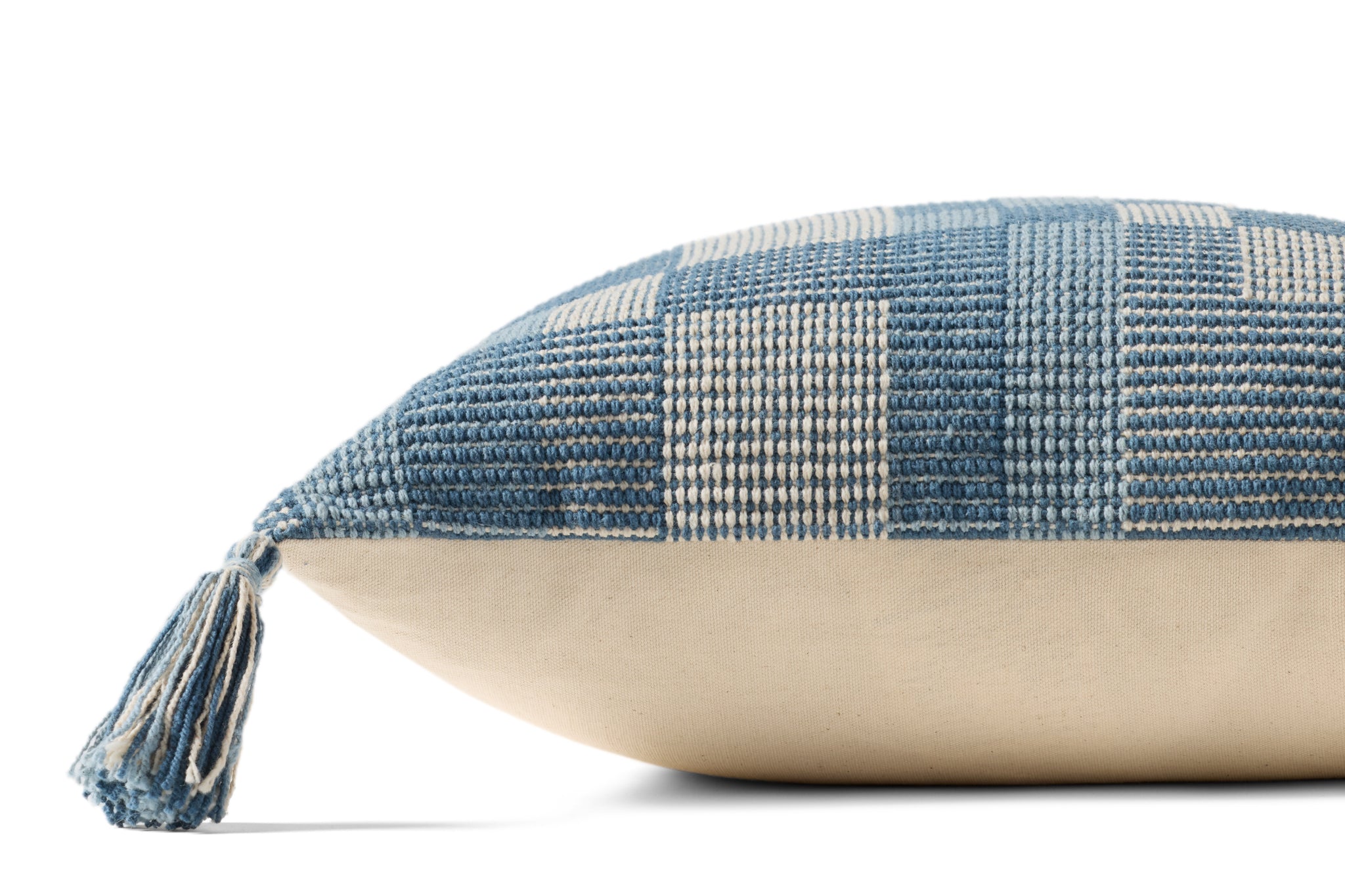 Blue Pillow - Rug Corner (H)