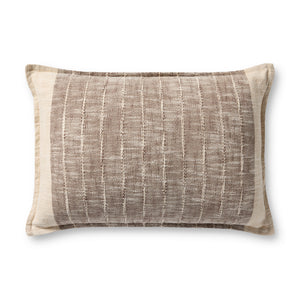 Brown / Ivory Pillow - Aerial Image