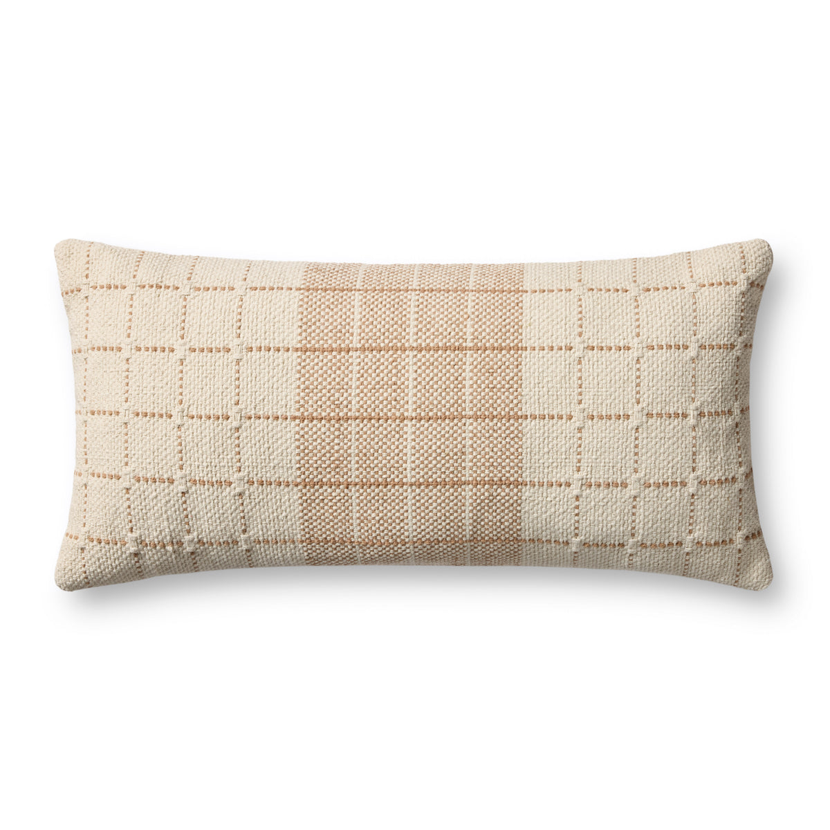 Natural / Rust Pillow - Aerial Image