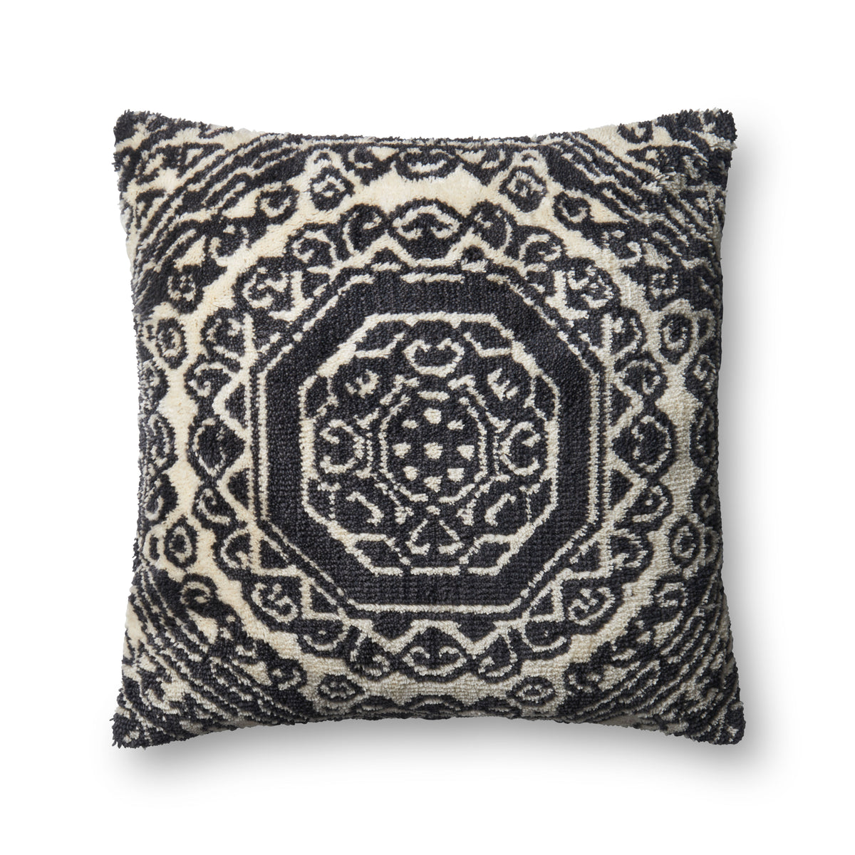 Black / White Pillow - Aerial Image