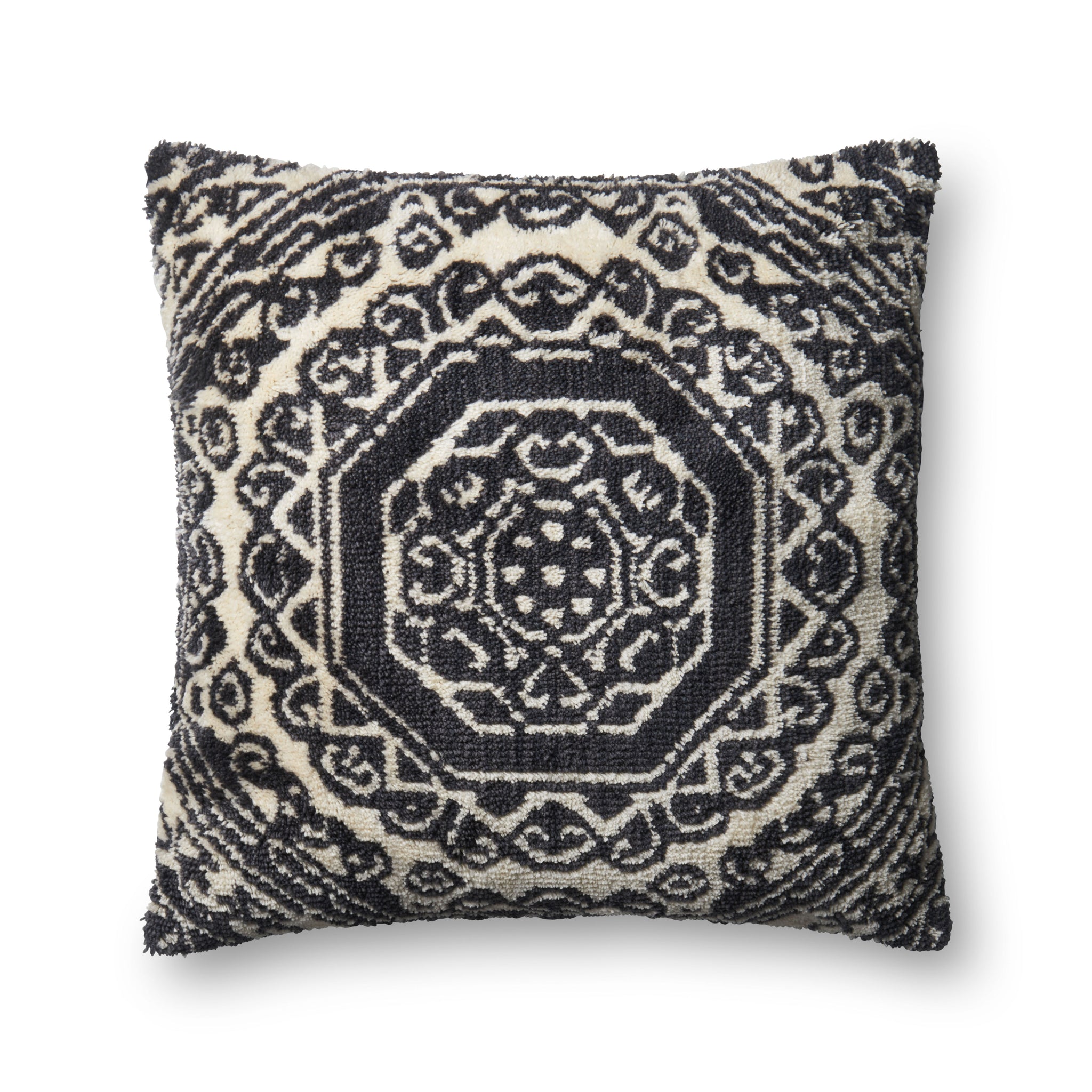 Black / White Pillow - Aerial Image