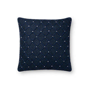 Navy / Silver Pillow - Aerial Image