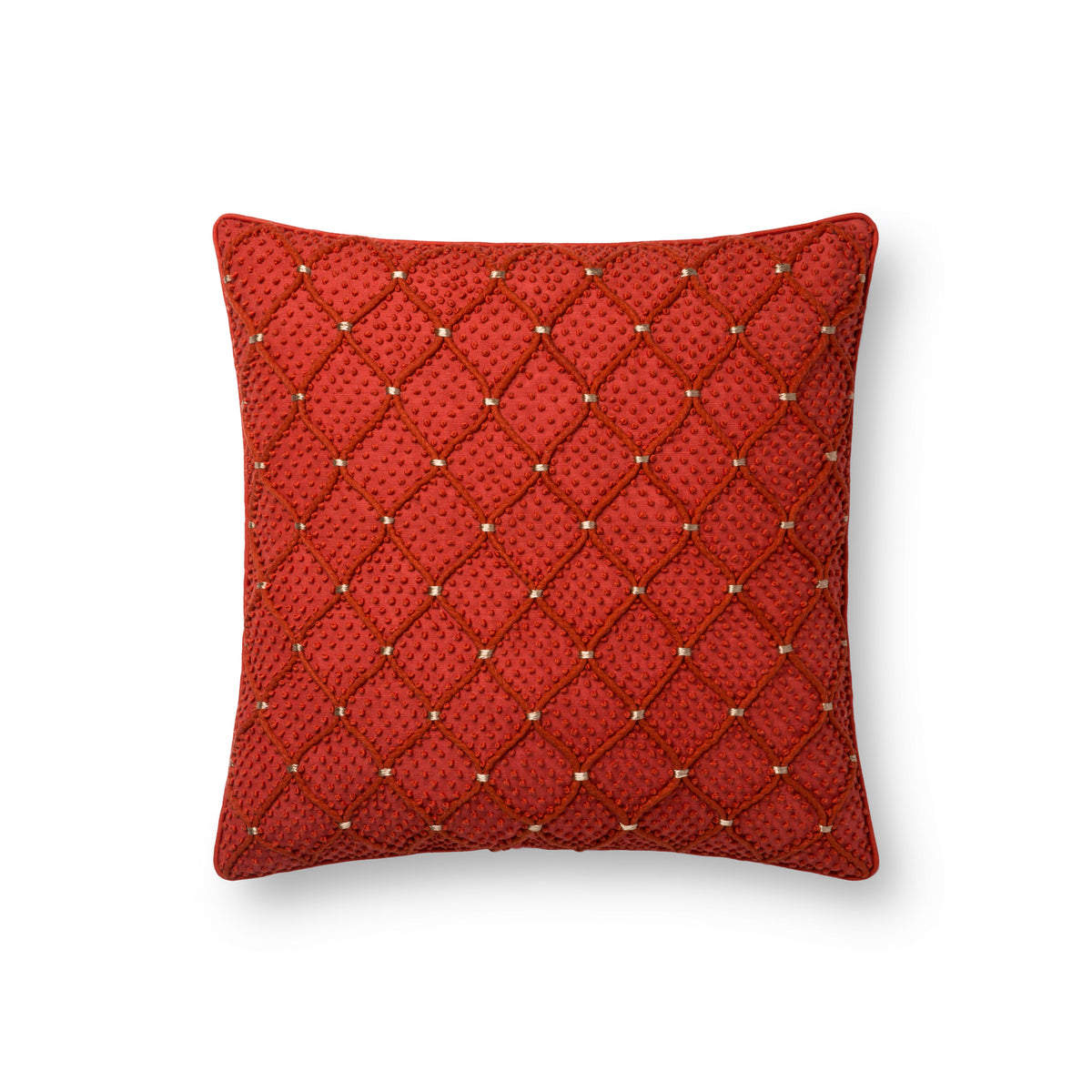 Rust / Gold Pillow - Aerial Image