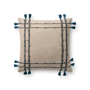 Natural / Blue Pillow - Aerial Image