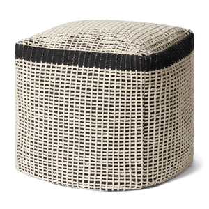 Black / Ivory Pillow - Aerial Image