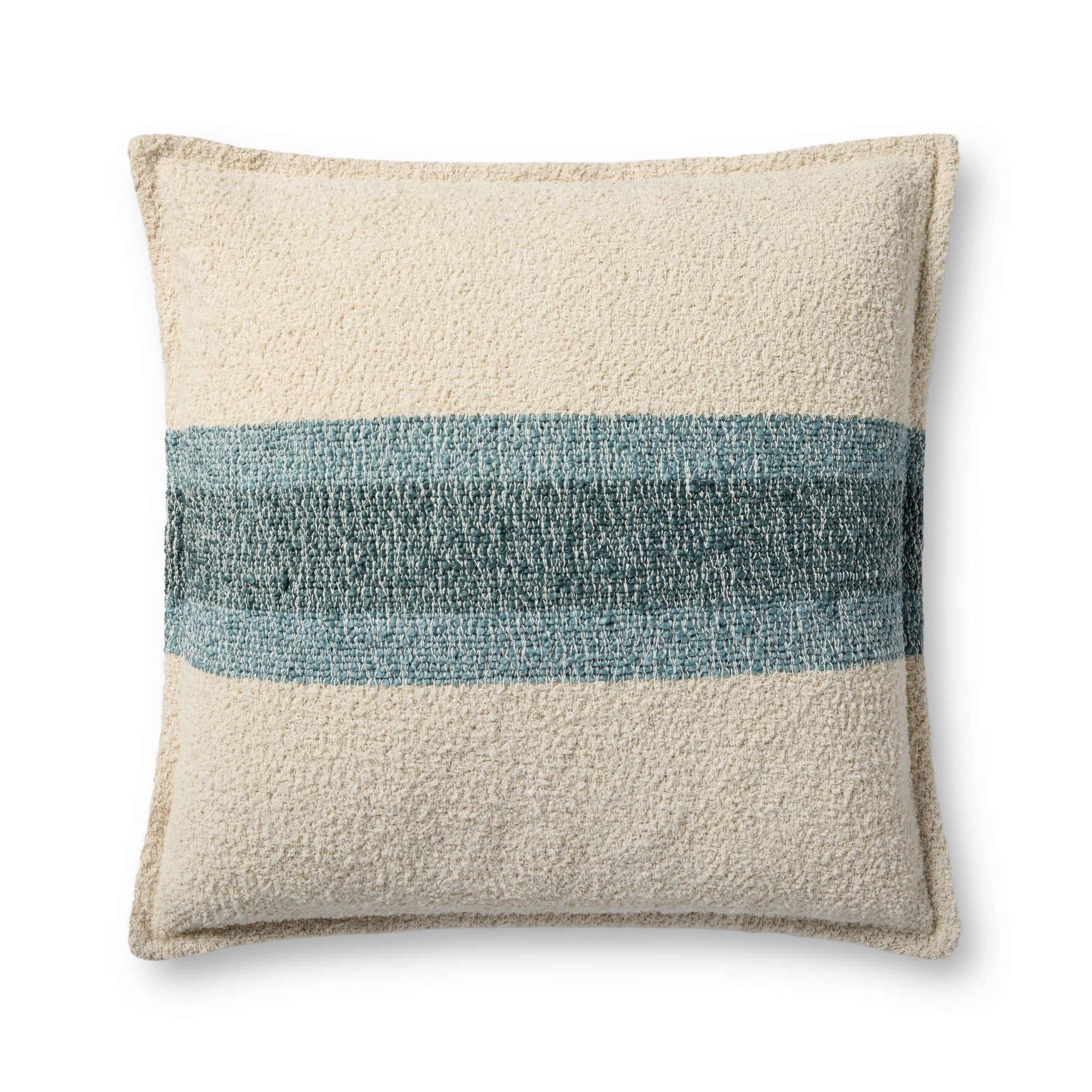 Natural / Blue Pillow - Aerial Image