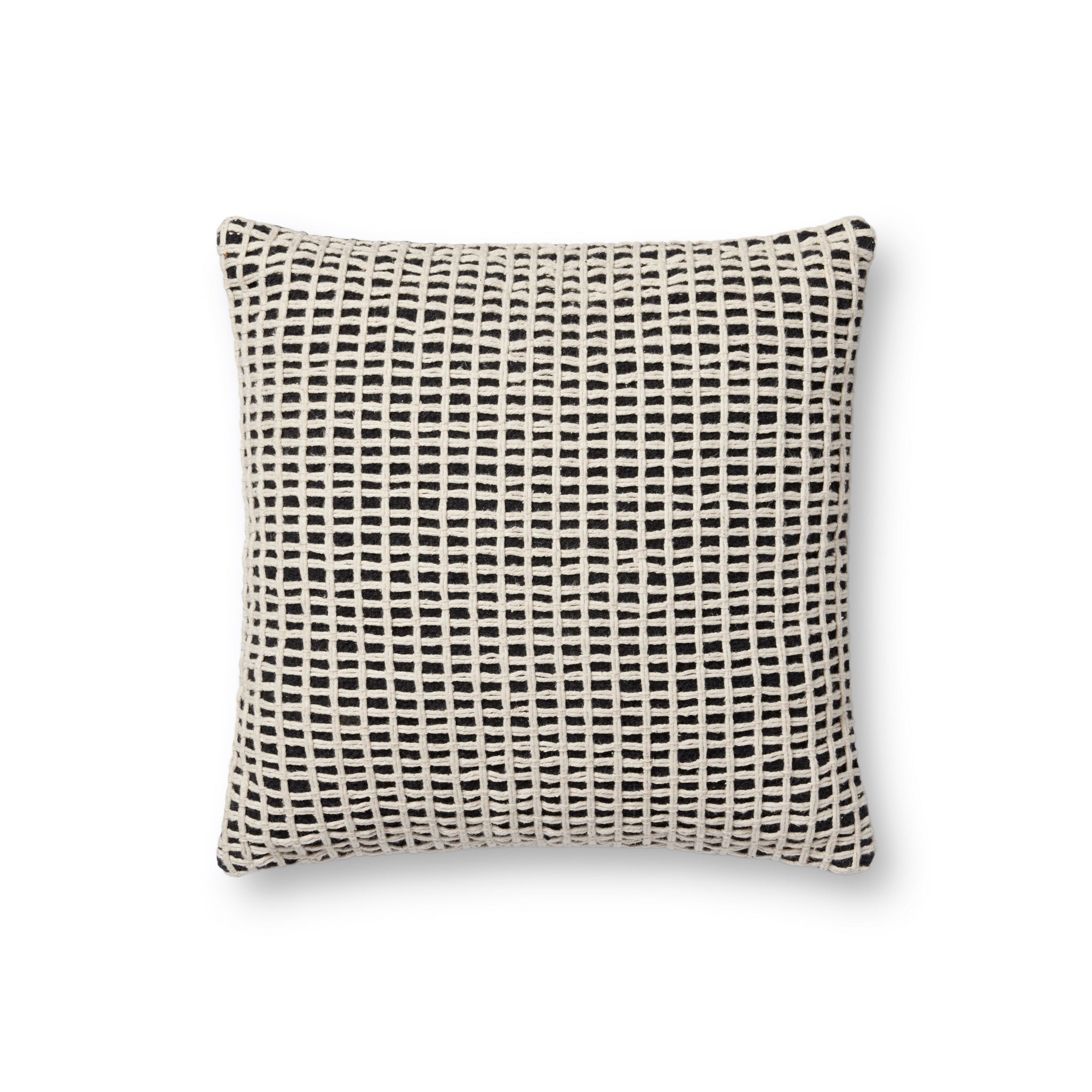 Black / Ivory Pillow - Aerial Image