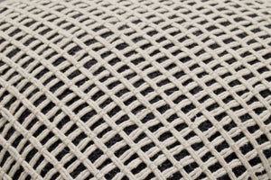 Black / Ivory Pillow - Styled Aerial #1 (Horizontal)