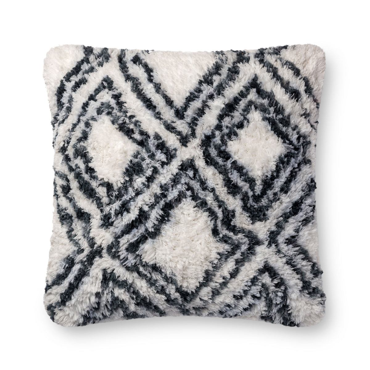 Charcoal / White Pillow - Aerial Image