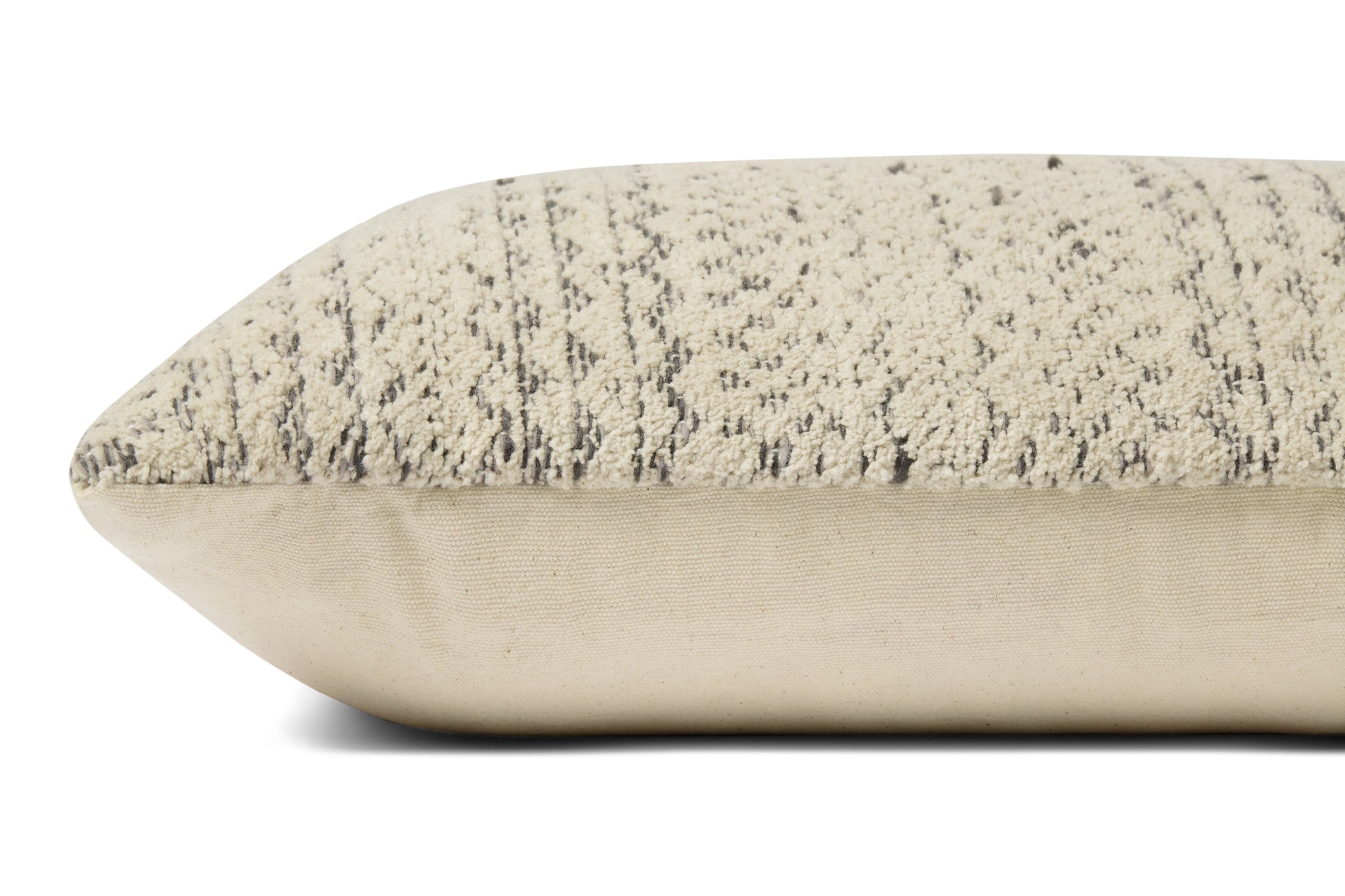 Gloaming Charcoal / Ivory Pillow - Rug Corner (H)