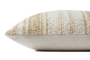 Gold / Ivory Pillow - Wall Art Corner (V)
