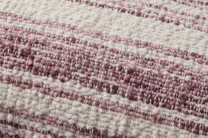 Burgundy / Ivory Pillow - Macro Detail (H)