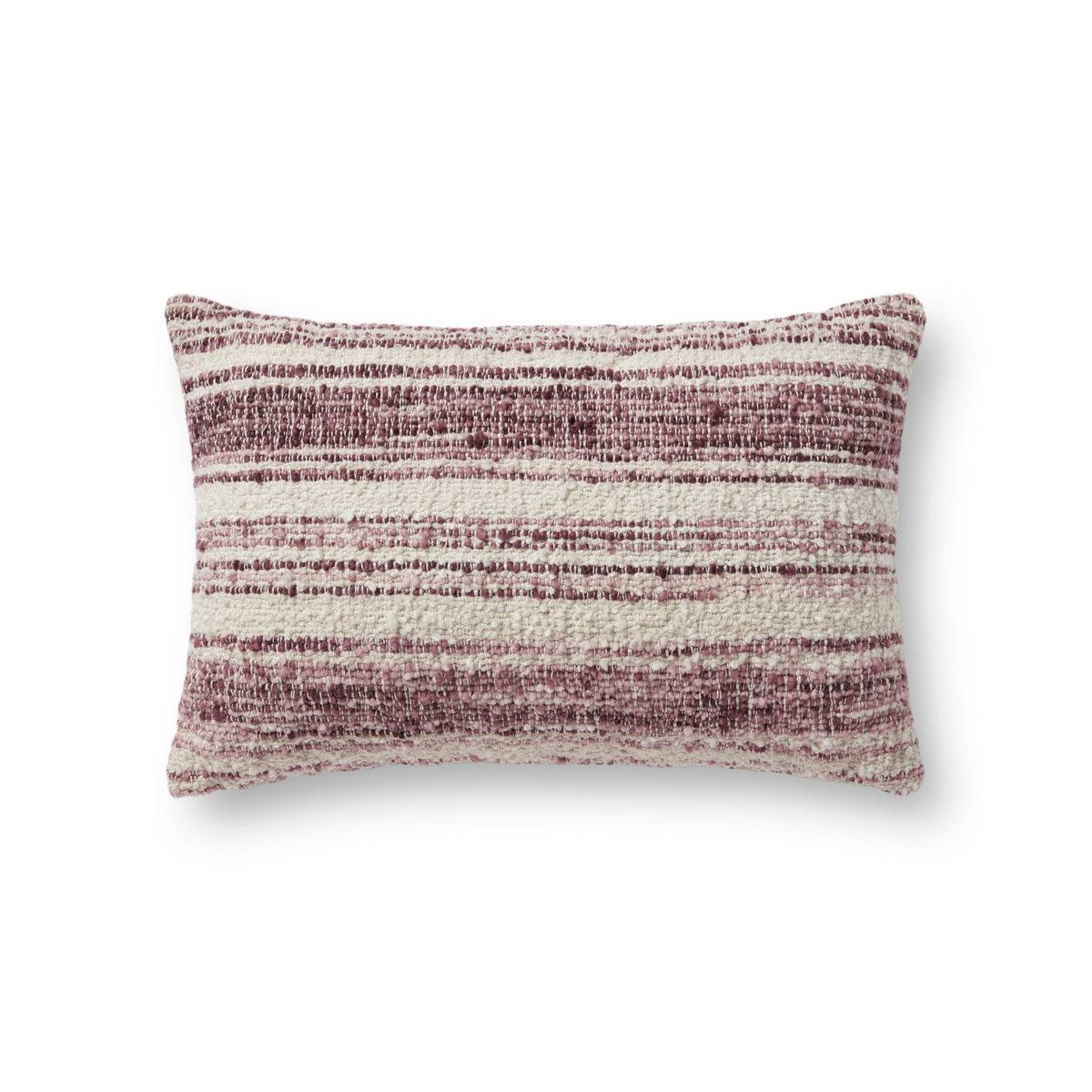 Burgundy / Ivory Pillow - Aerial Image