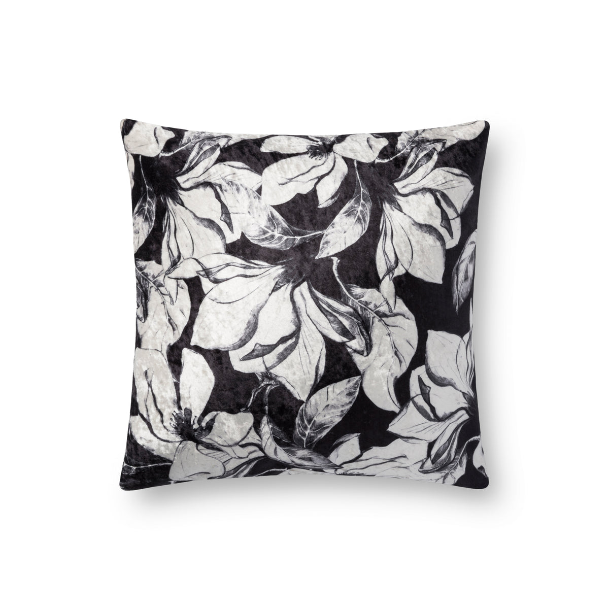 Black / White Pillow - Aerial Image