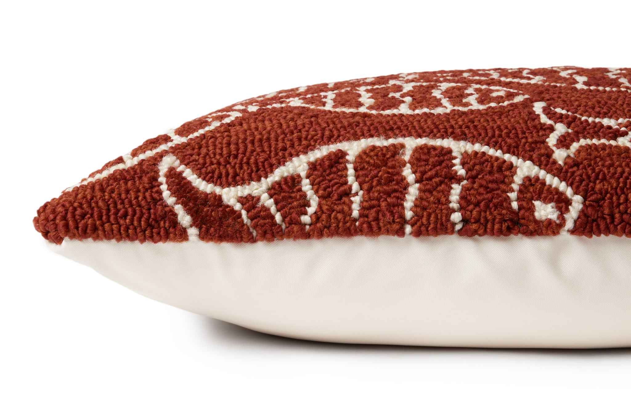 Red Pillow - Rug Corner (H)