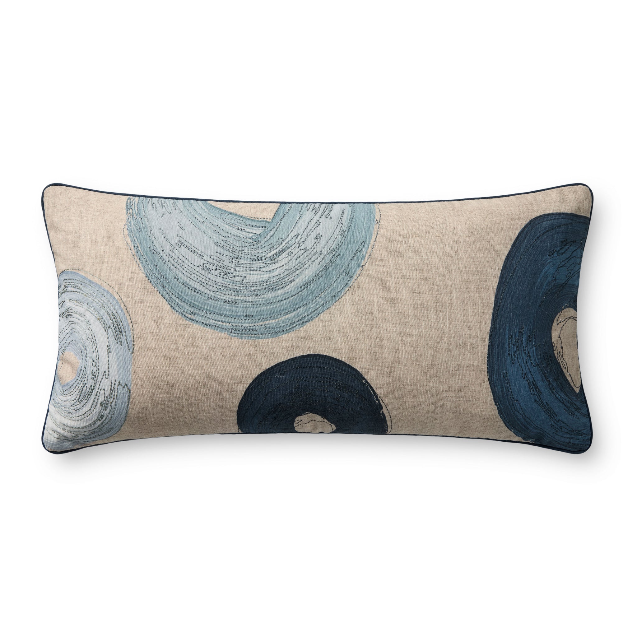 Blue / Multi Pillow - Aerial Image