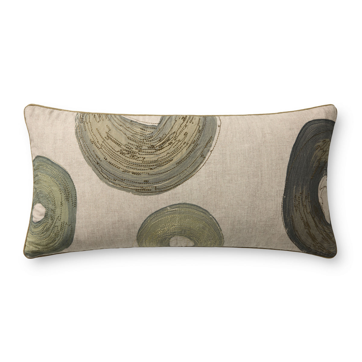 Green / Multi Pillow - Aerial Image