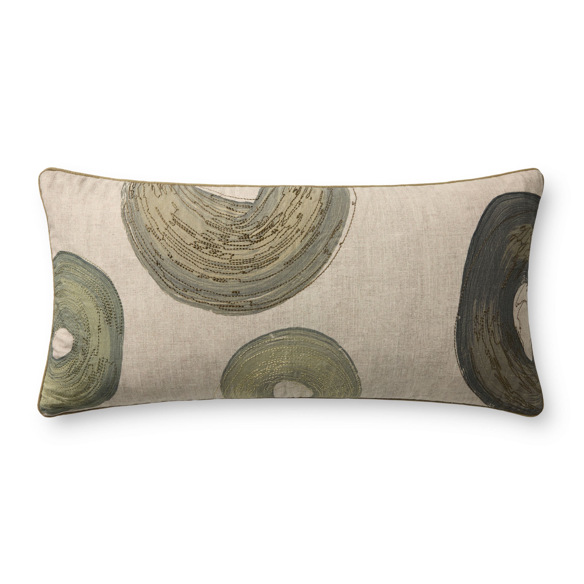 Green / Multi Pillow - Aerial Image