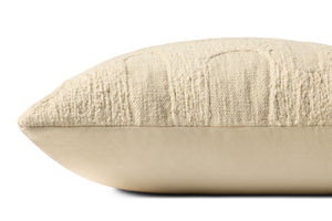 Ivory Pillow (Pattern 8) shown from another angle.