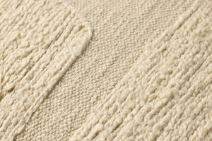 Ivory Pillow (Pattern 8) shown from a different angle to reveal its pattern.