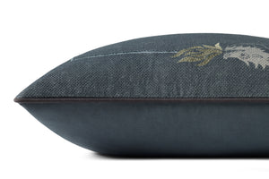 Blue Pillow - Rug Corner (H)