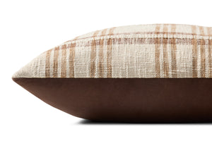Tan / Multi Pillow - Rug Corner (H)