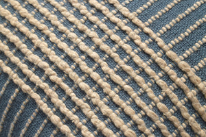 Sophia Blue Pillow - Macro Detail (H)