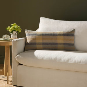 Andi Yellow / Blue Pillow - Roomscene #2 (H)