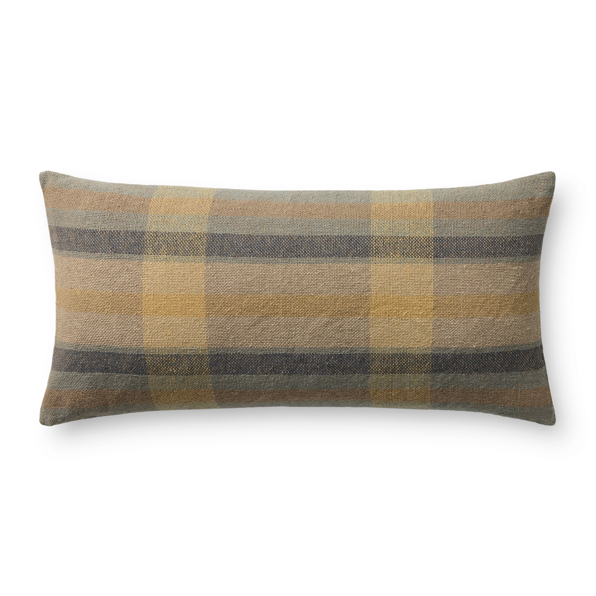Andi Yellow / Blue Pillow - Aerial Image
