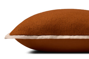Rust Pillow - Rug Corner (H)