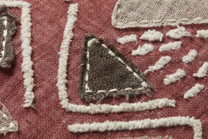 Rust / Multi Pillow - Macro Detail (H)