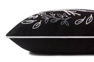 Black Pillow - Rug Corner (H)