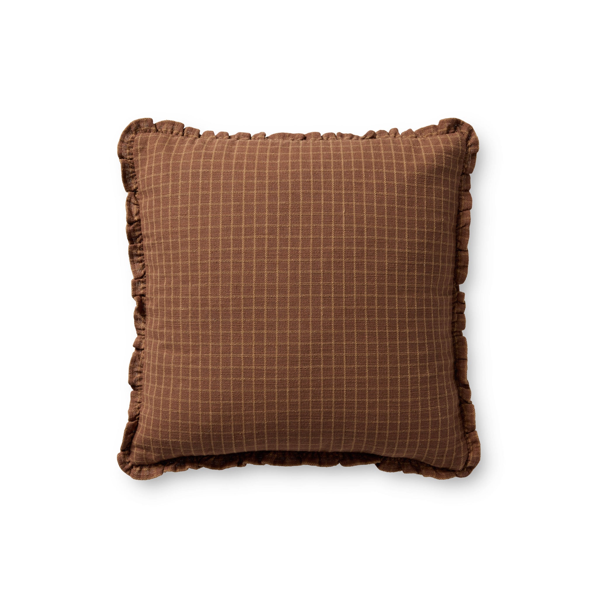 Dinah Chestnut Pillow - Aerial Image