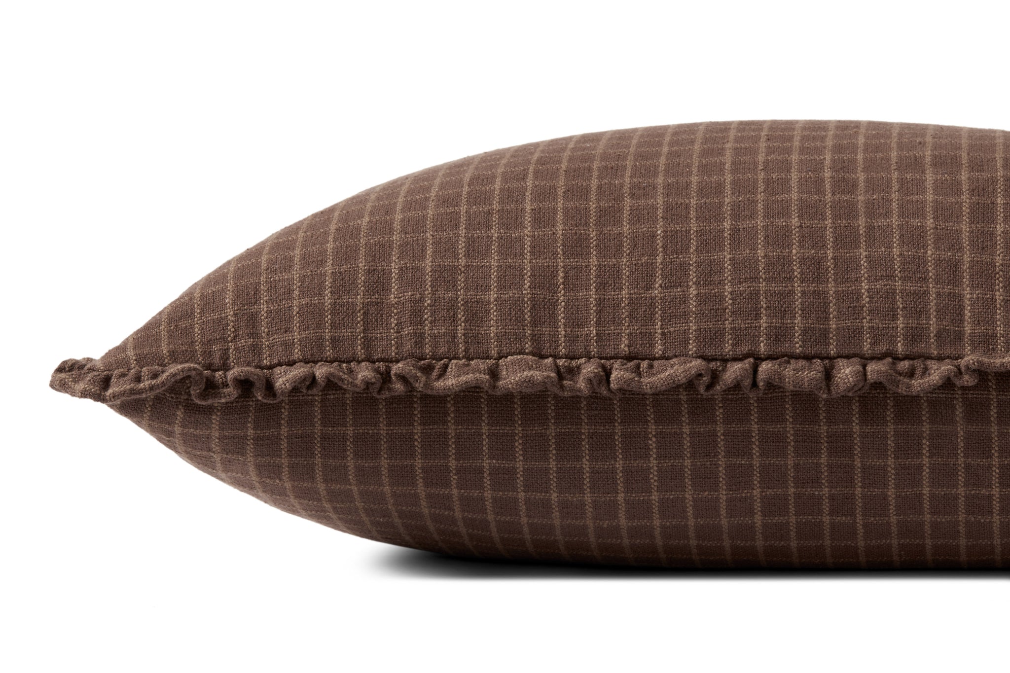 Dinah Chocolate / Latte Pillow - Rug Corner (H)