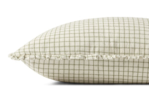 Dinah Ivory / Moss Pillow - Rug Corner (H)
