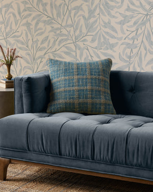 Earl Teal / Green Pillow - Roomscene #3 (V)