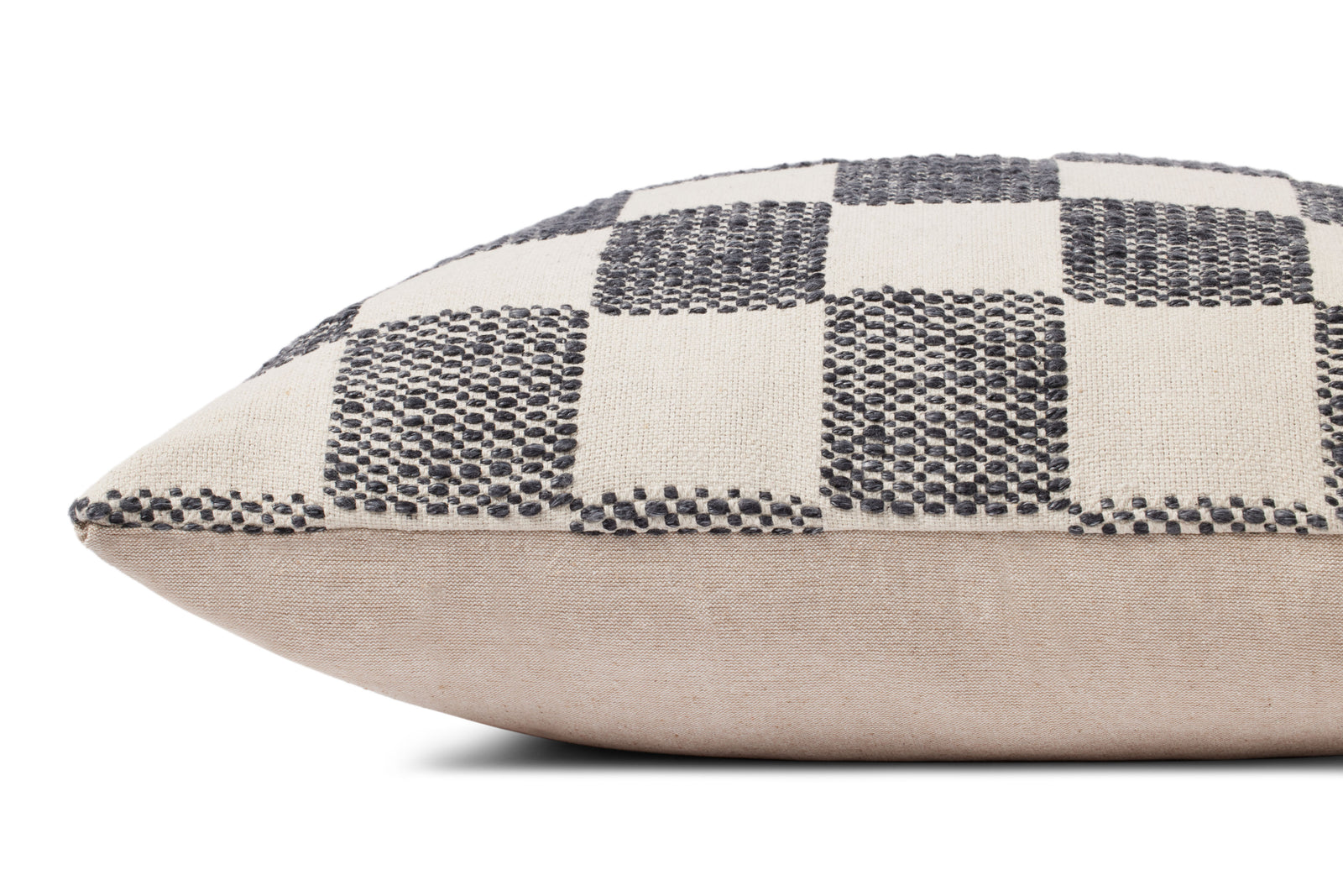 Black Pillow (Pattern 4) — a Loloi pillow at Laurie Yapp Home.