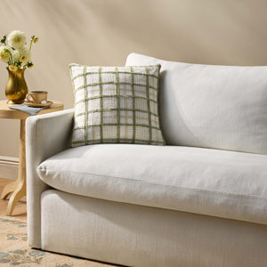 Norman Ivory / Green Pillow - Roomscene #2 (H)
